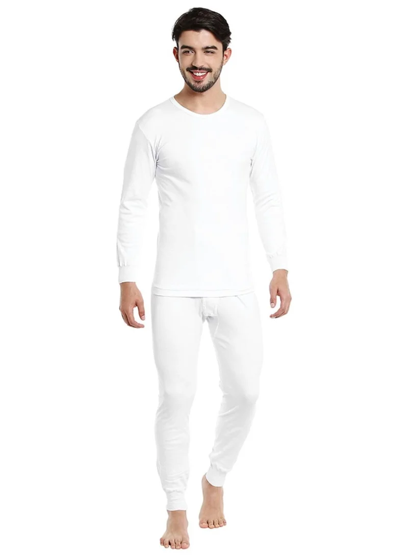 بي واي سي طقم ملابس داخلية حرارية شتوية دافئة للرجال قطن % مشط